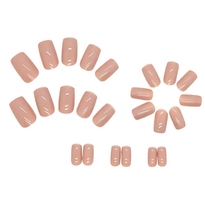 Lightest Brown Nude  - Press-On Nails (24PCS)