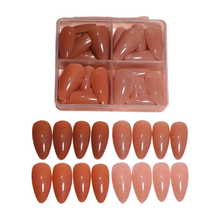 Gradient Brown To Pink - Press-On Nails (96PCS)