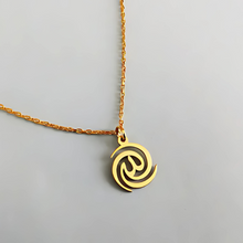 Elegant Allah Pendant - Gold