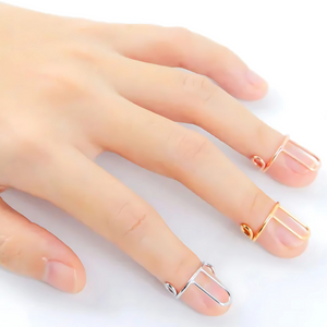 Wudu Nail Rings 10pcs - Silver 7