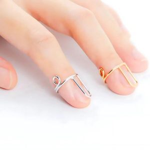 Wudu Nail Rings 10pcs - Silver 6